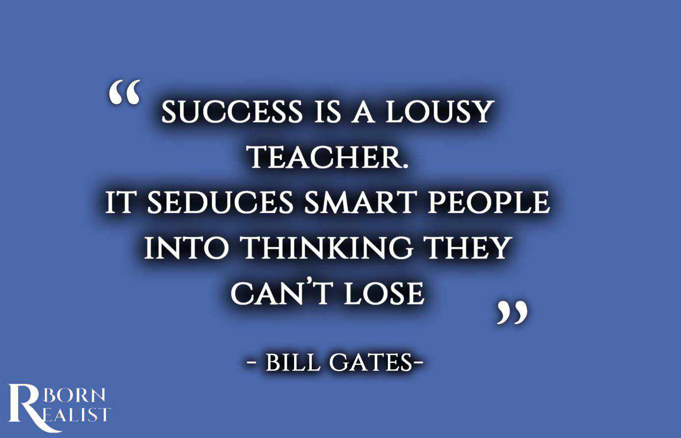 bill gates quotes about success