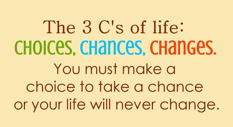 The 3 C's of Life