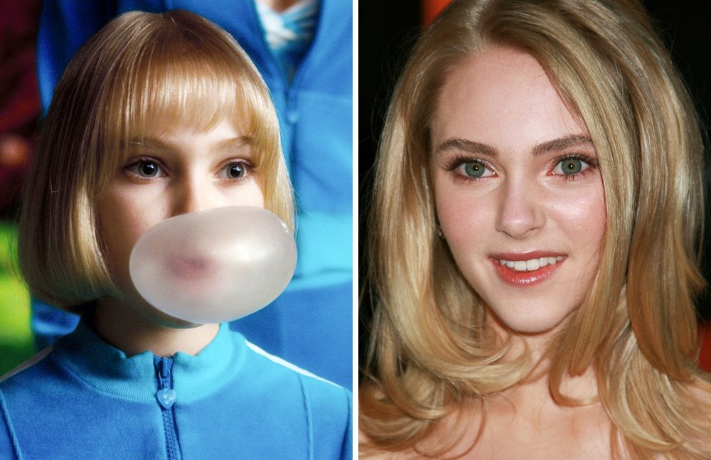 Anna Sophia Robb played Violet in Charlie in the Chocolate Factory...