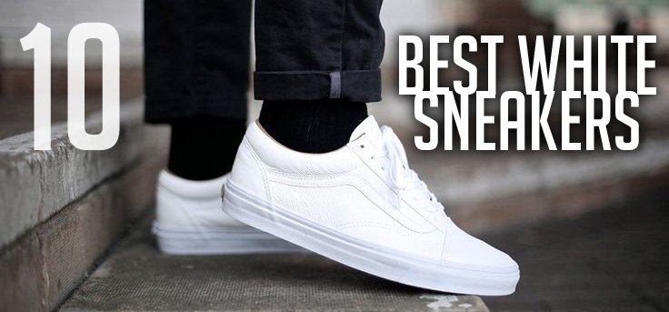 best white trainers mens 2019