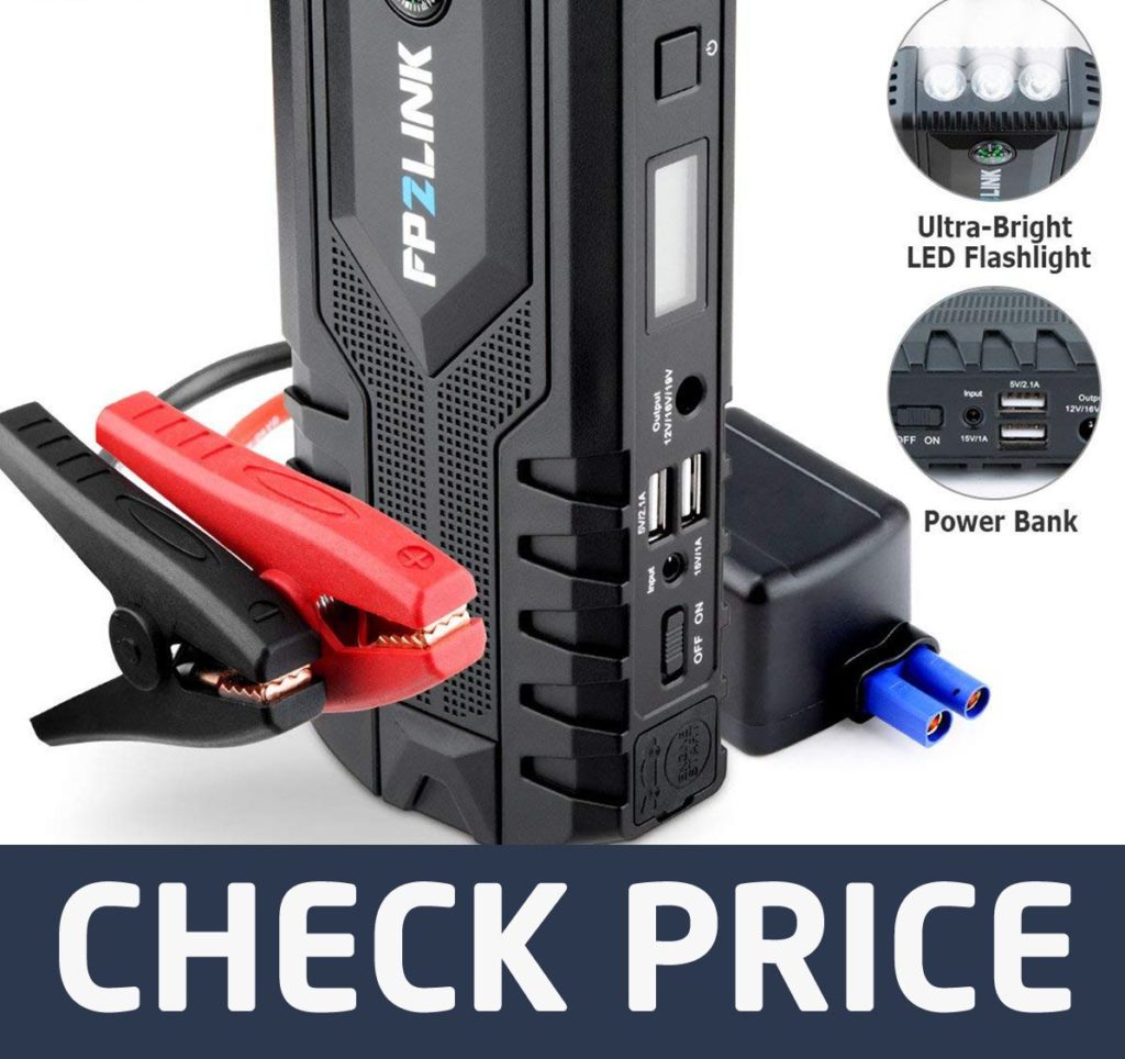 Car Jump Starter with Lithium Battery Booster