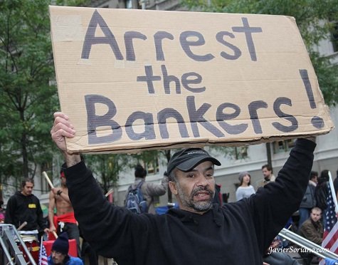 arrest the bankers